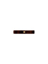 Triomphe Hair Clip Dark Havana - CELINE - BALAAN 2