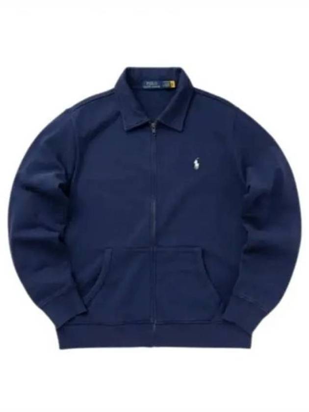 Embroidery Pony Logo Zip-Up Jacket Cruise Navy - POLO RALPH LAUREN - BALAAN 2