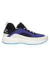 Run Around Logo Low Top Sneakers Black Blue - A.P.C. - BALAAN 1