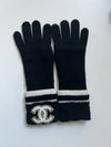 CC logo cashmere gloves AA8460 - CHANEL - BALAAN 2