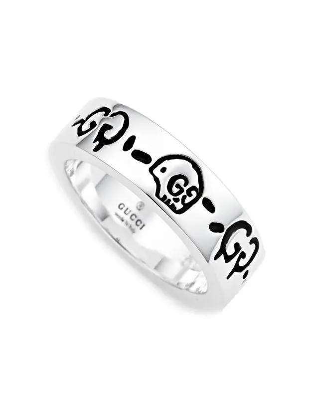 Ghost 6mm Ring Silver - GUCCI - BALAAN 7