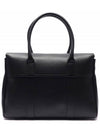 Small Bayswater Classic Grain Tote Bag Black - MULBERRY - BALAAN 5