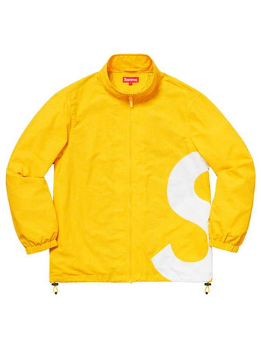 S logo track jacket yellow S LOGO TRACK JACKET - SUPREME - BALAAN 1