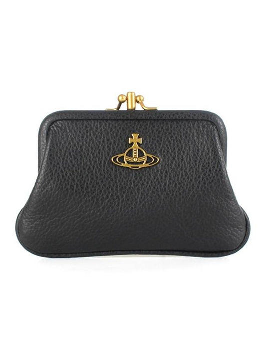 Women's Jordan Double Frame Coin Wallet Black - VIVIENNE WESTWOOD - BALAAN 2