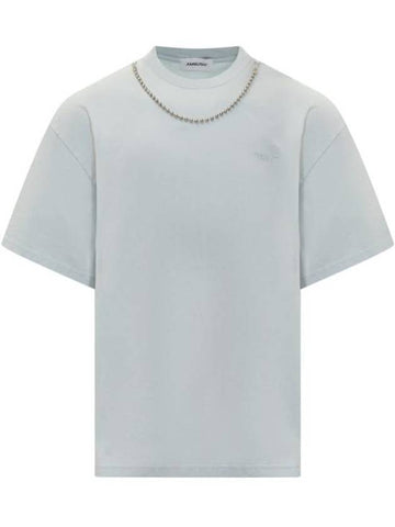 Long Sleeve T-Shirt BMAA001S24JER001 4141 BLUE - AMBUSH - BALAAN 1