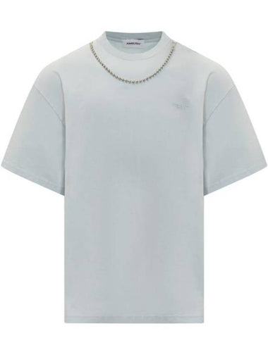 Long Sleeve T-Shirt BMAA001S24JER001 4141 BLUE - AMBUSH - BALAAN 1