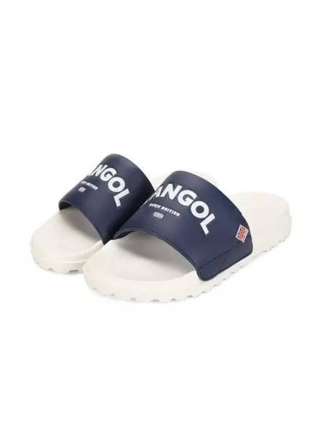 Arch Logo Slide 5006 Navy - KANGOL - BALAAN 1