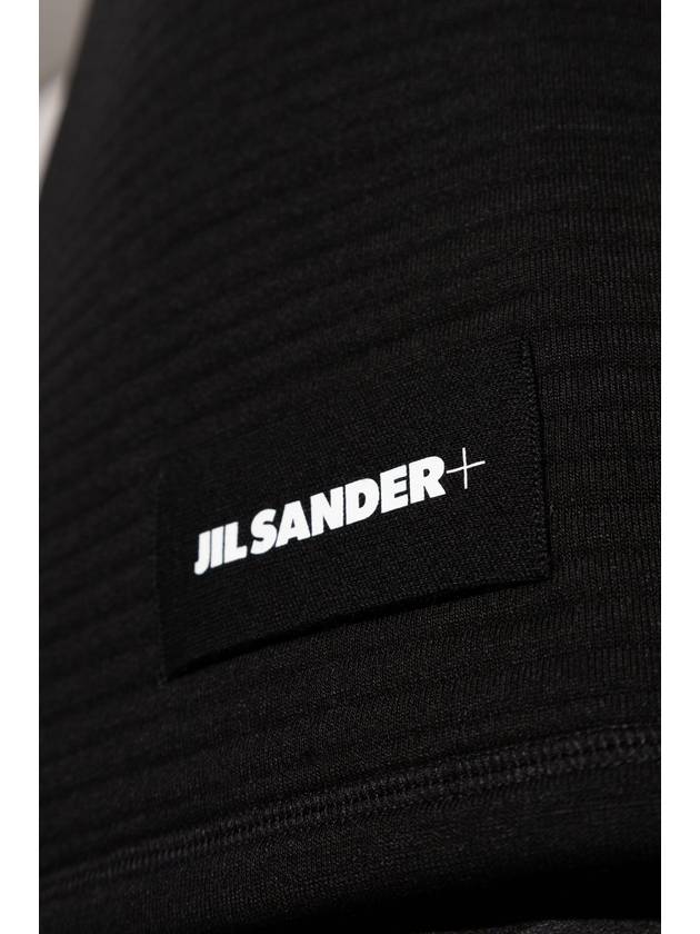 JIL SANDER+ Top With Logo, Women's, Black - JIL SANDER - BALAAN 5