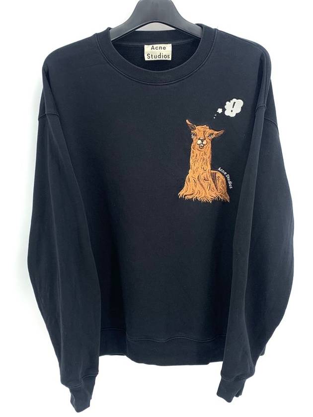 llama sweatshirt - ACNE STUDIOS - BALAAN 1