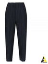 Thicker Bottoms 1 Wide Pants Black - ISSEY MIYAKE - BALAAN 2