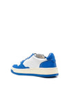 Women's Medalist Bi-Color Low-Top Sneakers Blue - AUTRY - BALAAN 4