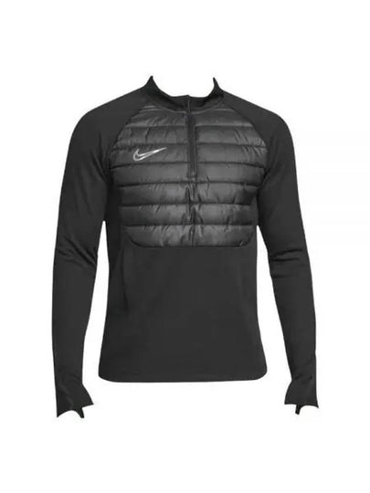 Therma Fit Academy Winter Warrior Half Zip Long Sleeve T-Shirt Black - NIKE - BALAAN 2