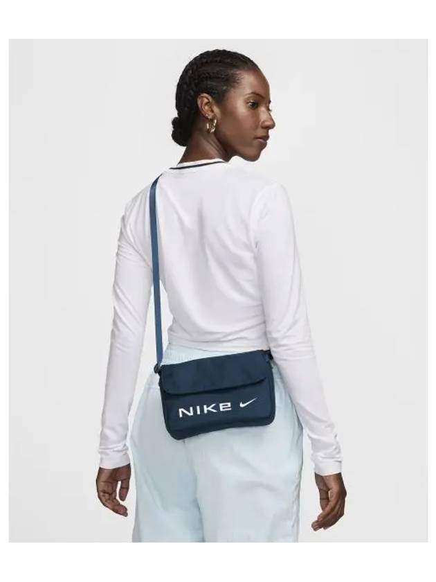 Sportswear Futura Crossbody Bag 1L Armory Navy White FZ2516 478 - NIKE - BALAAN 1