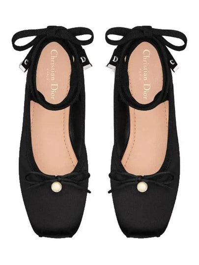 D Joy Ballerina Flat Black - DIOR - BALAAN 2