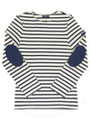 Saint James 0407 ECRU MARINE long sleeve t shirt - MIU MIU - BALAAN 1