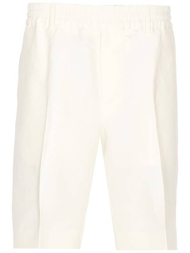 Tailored Canvas Shorts - BURBERRY - BALAAN 2