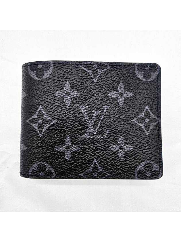 Slender Monogram Eclipse Half Wallet Black - LOUIS VUITTON - BALAAN 3