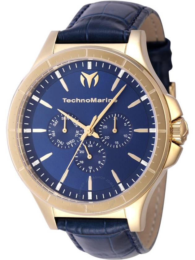 Technomarine MoonSun Date-Day Quartz Blue Dial Men's Watch TM-822030 - TECHNOMARINE - BALAAN 1