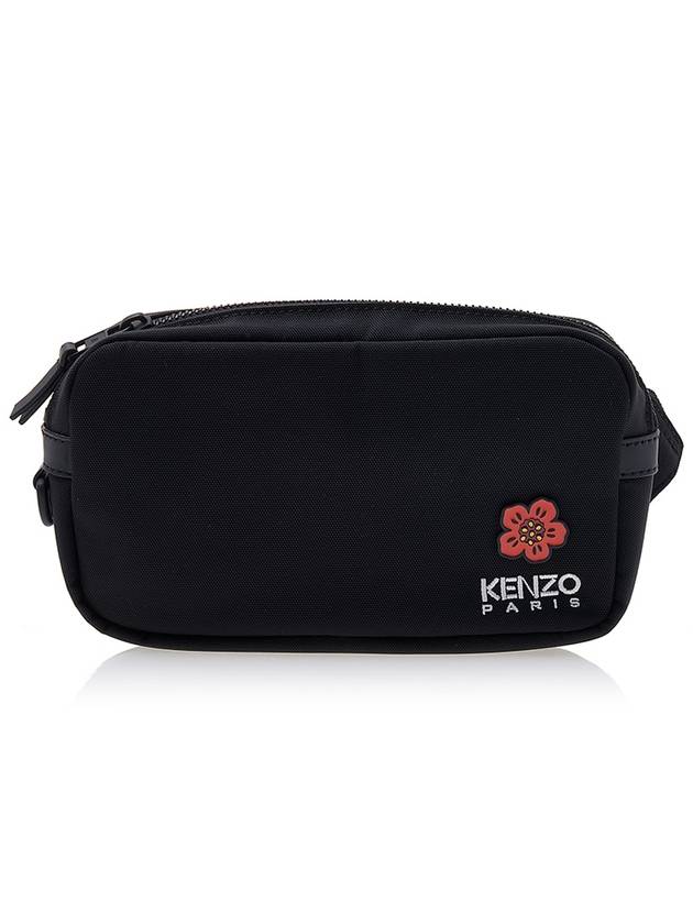 Flower Logo Cross Bag Black - KENZO - BALAAN 2