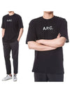 Moran Openwork Short Sleeve T-Shirt Black - A.P.C. - BALAAN 2