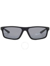 Nike Dark Gray Rectangular Unisex Sunglasses CHRONICLE MI CW4656 010 59 - NIKE - BALAAN 1