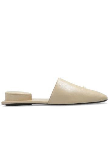 Tory Burch Heeled Slides, Women's, Beige - TORY BURCH - BALAAN 1