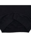 crewneck jersey cotton sweatshirt black - OFF WHITE - BALAAN 11