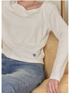 Women Ivy Heartneck Long Sleeve T-Shirt Ivory - MICANE - BALAAN 6