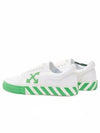 vulcanized low-top sneakers white green - OFF WHITE - BALAAN 4