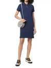 Women's Pony Logo Midi Dress Blue - POLO RALPH LAUREN - BALAAN 3