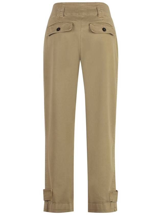 Pinko Globo Stretch Cotton Cargo Trousers - PINKO - BALAAN 2