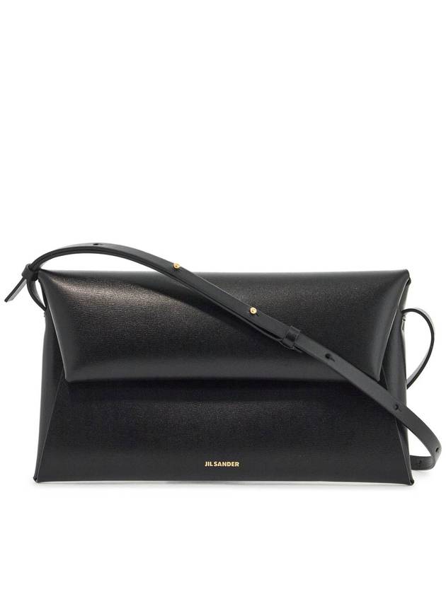 Folded Small Shoulder Bag Black - JIL SANDER - BALAAN 2