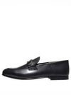 Gancini Ornament Loafer Black - SALVATORE FERRAGAMO - BALAAN 2