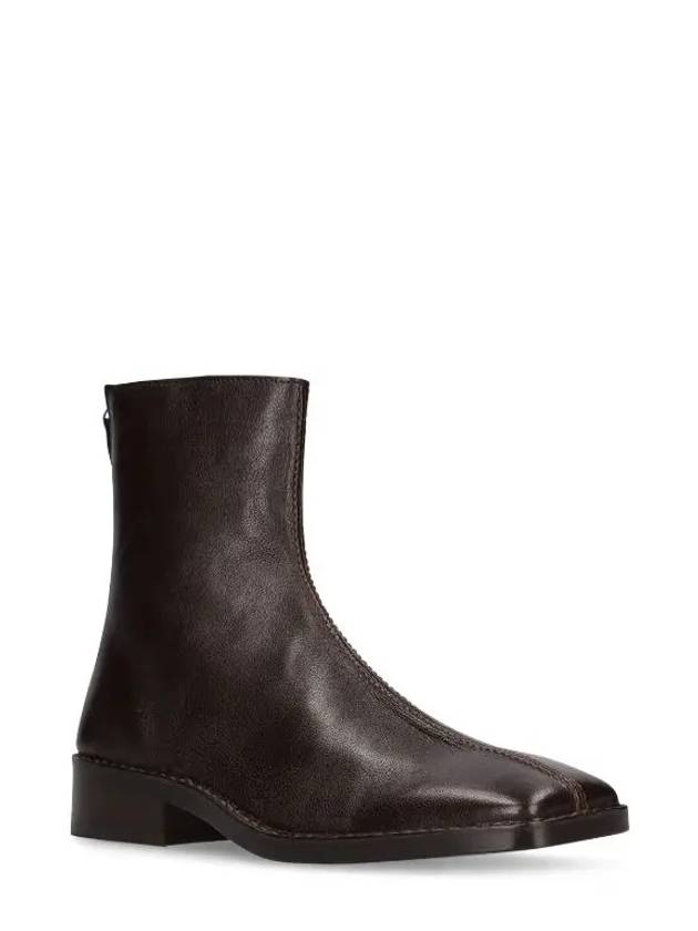 T99 Leather Men's Boots FO0034 LL0043 - LEMAIRE - BALAAN 3