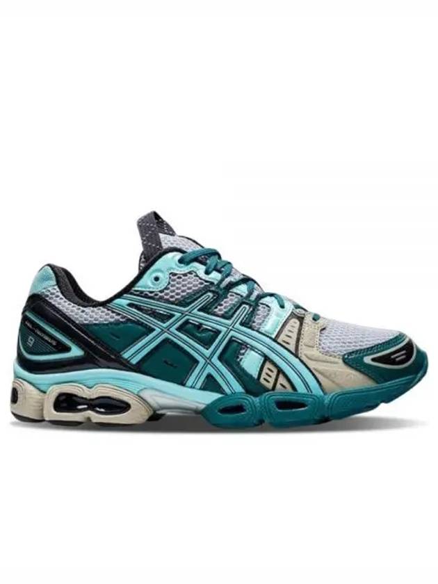 Kiko Gel Nimbus 9 Low Top Sneakers Piedmont Gray Aruba Blue - ASICS - BALAAN 2