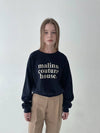 french raglan sweatshirt navy - MALINN - BALAAN 2