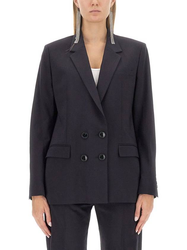 23 fw Double-breasted Jacket VE0159FAA3F45I01BK B0040490376 - ISABEL MARANT - BALAAN 4