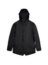 Men's Waterproof Raincoat Black - RAINS - BALAAN 1