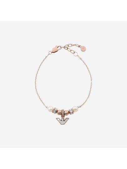 Stainless Steel Bracelet Rose Gold - EMPORIO ARMANI - BALAAN 2