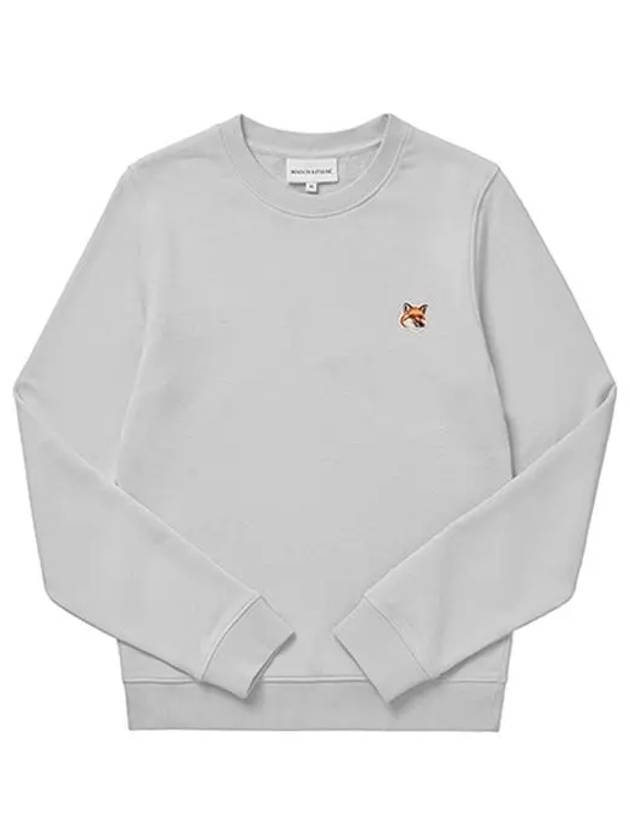 Fox Head Patch Regular Sweatshirt Grey - MAISON KITSUNE - BALAAN 3