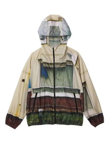 SEEN WINDOW WIND JACKET BEIGE - REEBOK - BALAAN 1