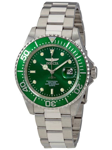 Invicta Pro Diver Quartz Green Dial Men's Watch 24947 - INVICTA - BALAAN 1