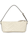 GG Marmont Matelassé Shoulder Bag White - GUCCI - BALAAN 10