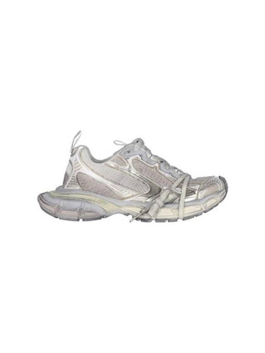 3XL Mesh Panel Low Top Sneakers Grey - BALENCIAGA - BALAAN 1