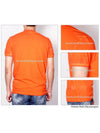 Men's CATEN Dean Dan Pocket Short Sleeve TShirt 74GC0897 Orange - DSQUARED2 - BALAAN 7