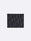 Wallet Black  Oblique Jacquard - DIOR - BALAAN 2