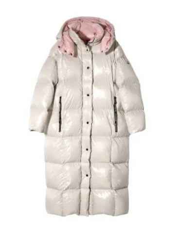 Long down jacket women s padded jumper - MONCLER - BALAAN 1