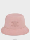 Triomphe Bucket Hat Cotton Gabardine Vintage Pink - CELINE - BALAAN 1