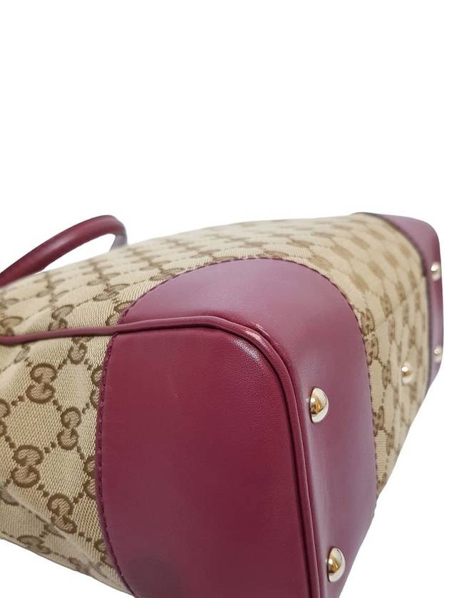 Women s 257061 GG logo ribbon decoration tote bag - GUCCI - BALAAN 5