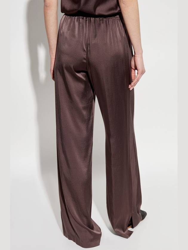 Forte_forte Silk Loose-fit Trousers, Women's, Brown - FORTE FORTE - BALAAN 4